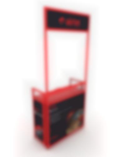 Promotional Display - Premium Kiosks - Premium Mini Cart